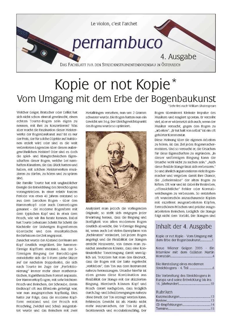 Titelblatt pernambuco – Ausgabe 4
